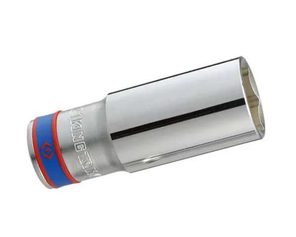 King Tony 423510M nasadka długa 6K 1/2" 10×77 chrom
