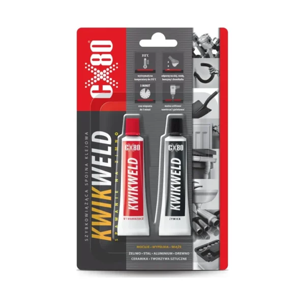 CX-80 KWIK WELD 2 × 27 g CX-80 KWIK WELD 2 × 27 g