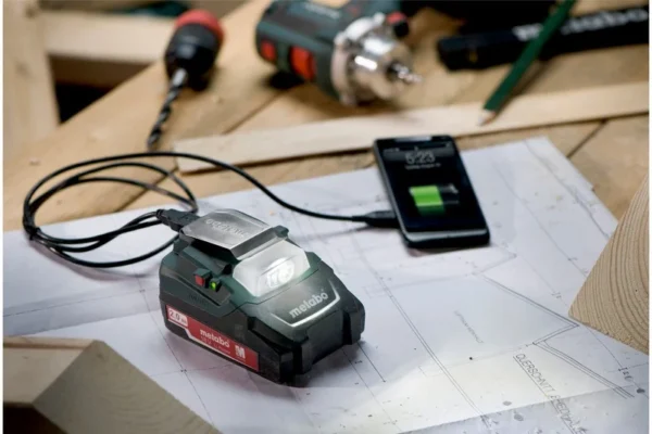 Metabo 600288000 adapter usb-led do akumulatorów 14,4-18 V