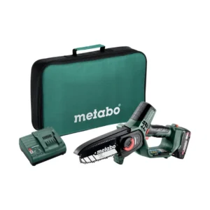 Metabo 600856500 pilarka łańcuchowa akumulatorowa 15 cm MS 18 LTX 1×2,0 Ah