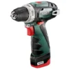 Metabo PowerMaxx BS Basic wiertarko-wkrętarka 12 V 34 Nm 2×2,0 Ah