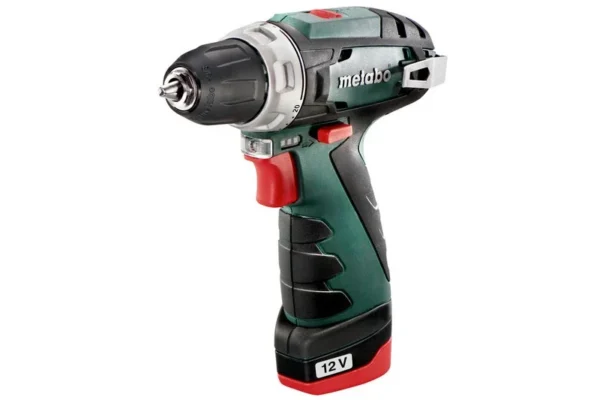 Metabo PowerMaxx BS Basic wiertarko-wkrętarka 12 V 34 Nm 2×2,0 Ah