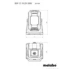Metabo 601504850 lampa budowlana BSA 12-18 LED 2000