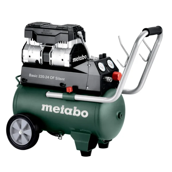 Metabo Basic 220-24 OF Silent kompresor bezolejowy 24 l 8 bar