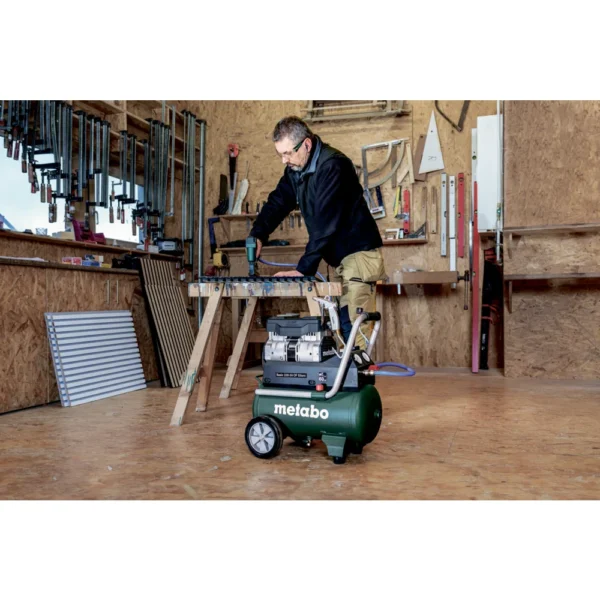 Metabo Basic 220-24 OF Silent kompresor bezolejowy 24 l 8 bar