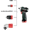 Metabo PowerMaxx BS BL Q wiertarko-wkrętarka 12 V 38 Nm bezszczotkowa 2×2,0 Ah