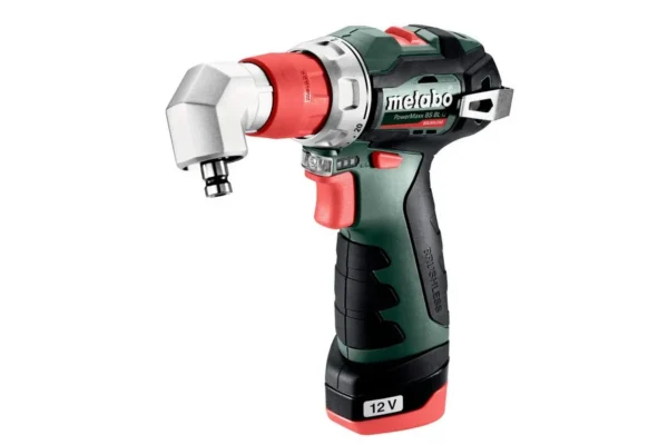 Metabo PowerMaxx BS BL Q wiertarko-wkrętarka 12 V 38 Nm bezszczotkowa 2×2,0 Ah