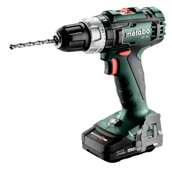 Metabo SB 18 L 602317540 wiertarko-wkrętarka udarowa 18V 3x2,0 Ah Metabo SB 18 L 602317540 wiertarko-wkrętarka udarowa 18V 3x2,0 Ah