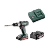 Metabo BS 18 L 602321500 wiertarko-wkrętarka 18V 50 Nm 2×2,0 Ah – zestaw: narzędzie, akumulatory, ładowarka