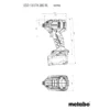 Metabo SSD 18 LTX 200 BL zakrętarka udarowa 1/4" 18 V 200 Nm metaBOX (solo)