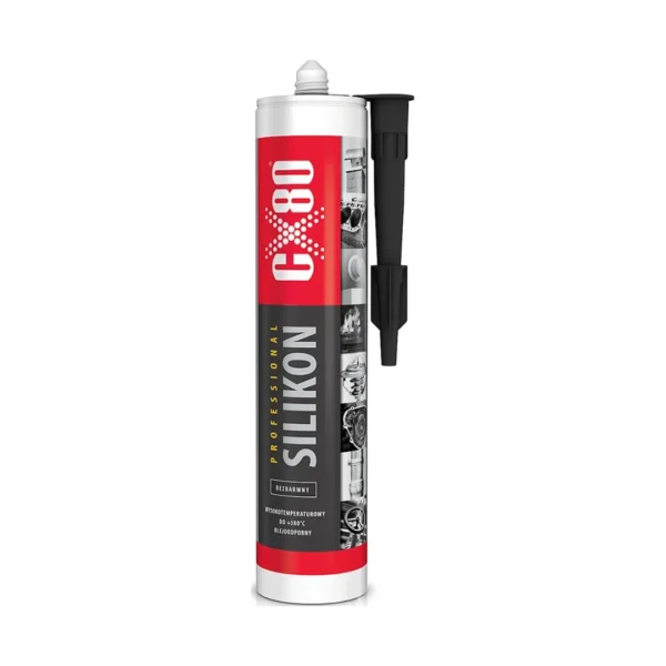 CX-80 Silikon Professional 310 ml bezbarwny CX-80 Silikon Professional 310 ml bezbarwny