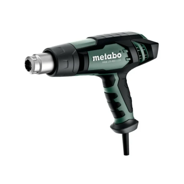 Metabo HGE 23-650 LCD opalarka 2300 W 80–650°C metaBOX 145 Metabo HGE 23-650 LCD opalarka 2300 W 80–650°C metaBOX 145