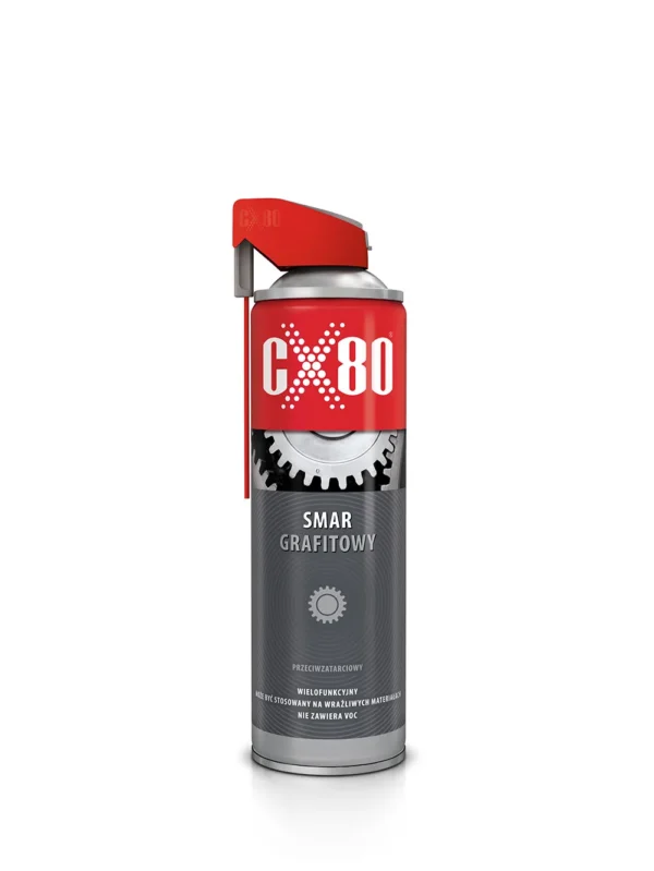 CX-80 Smar Grafitowy 500 ml DuoSpray CX-80 Smar Grafitowy 500 ml DuoSpray