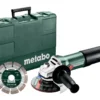 Metabo W 850-125 Set 603608510 szlifierka kątowa 125 mm 850 W Metabo W 850-125 Set 603608510 szlifierka kątowa 125 mm 850 W