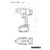 Metabo 610502840 akumulatorowa opalarka HG 18 LTX 500 Metabo 610502840 akumulatorowa opalarka HG 18 LTX 500