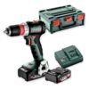 Metabo BS 18 L BL Q wiertarko-wkrętarka 18 V 65 Nm 2×2,0 Ah metaBOX – zawartość zestawu Metabo BS 18 L BL Q wiertarko-wkrętarka 18 V 65 Nm 2×2,0 Ah metaBOX – zestaw: narzędzie, akumulatory, ładowarka