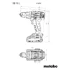 Metabo 614053500 wiertarko-wkrętarka akum.udarowa 18 V SB 18 L 2×2,0 Ah