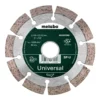 Metabo tarcza diamentowa segmentowa do betonu 125 × 22,23 mm