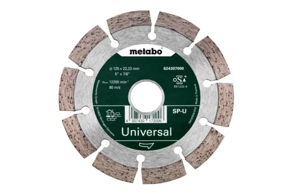Metabo tarcza diamentowa segmentowa do betonu 125 × 22,23 mm