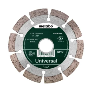 Metabo tarcza diamentowa segmentowa do betonu 125 × 22,23 mm Metabo tarcza diamentowa segmentowa do betonu 125 × 22,23 mm
