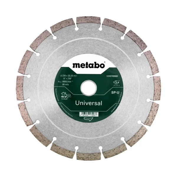 Metabo tarcza diamentowa segmentowa do betonu 230 × 22,23 mm