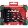 Metabo zestaw wierteł do drewna 3–10 mm, 8 szt.