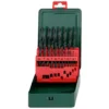 Metabo zestaw wierteł do metalu HSS-R 1–10 mm, 19 szt.