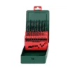 Metabo zestaw wierteł do metalu HSS-R 1–10 mm, 19 szt.
