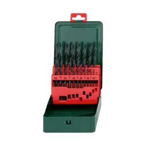 Metabo zestaw wierteł do metalu HSS-R 1–10 mm, 19 szt.