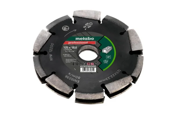 Metabo 628298000 tarcza diamentowa frezująca 2-RZĘDOWA