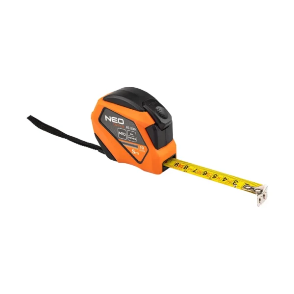 NEO TOOLS miara zwijana stalowa 5 m × 19 mm calowa NEO TOOLS miara zwijana stalowa 5 m × 19 mm calowa