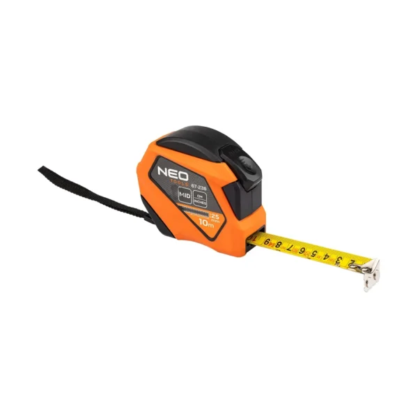NEO TOOLS miara zwijana stalowa 10 m × 25 mm calowa NEO TOOLS miara zwijana stalowa 10 m × 25 mm calowa