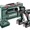 Metabo 685196000 zestaw combo 18 V BS 18 LT BL + SSD 18 LT 200 BL 2×5,2 Ah Metabo 685196000 zestaw combo 18 V BS 18 LT BL + SSD 18 LT 200 BL 2×5,2 Ah