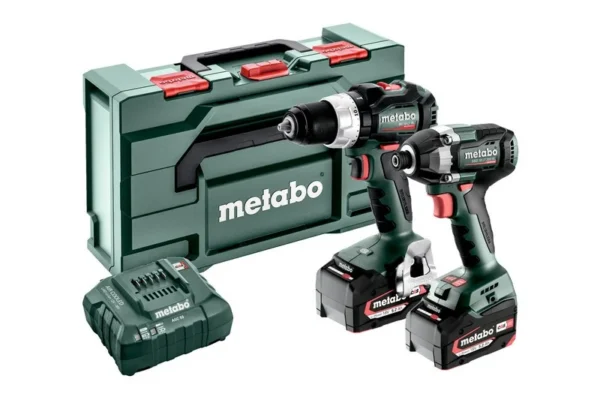 Metabo 685196000 zestaw combo 18 V BS 18 LT BL + SSD 18 LT 200 BL 2×5,2 Ah Metabo 685196000 zestaw combo 18 V BS 18 LT BL + SSD 18 LT 200 BL 2×5,2 Ah