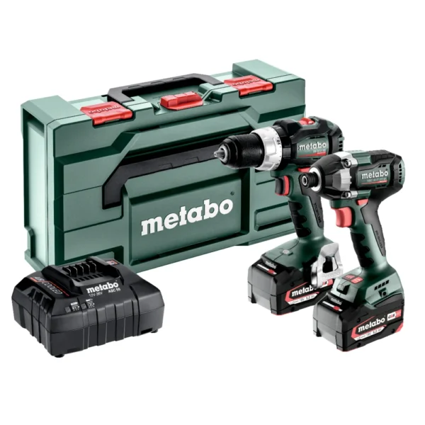 Metabo Combo Set 2.8.8 18V SB 18 LT BL + SSD 18 LT 200 BL 2×5,2 Ah Metabo Combo Set 2.8.8 18V SB 18 LT BL + SSD 18 LT 200 BL 2×5,2 Ah