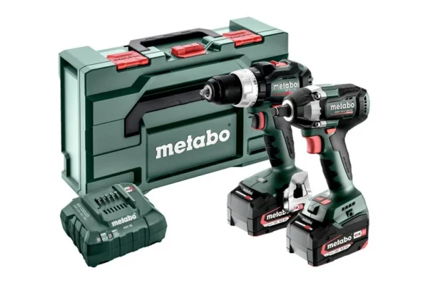 Metabo 685203000 zestaw combo 18 V BS 18 LT BL + SSW 18 LT 300 BL 2×5,2 Ah Metabo 685203000 zestaw combo 18 V BS 18 LT BL + SSW 18 LT 300 BL 2×5,2 Ah