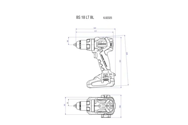 Metabo 685203000 zestaw combo 18 V BS 18 LT BL + SSW 18 LT 300 BL 2×5,2 Ah Metabo 685203000 zestaw combo 18 V BS 18 LT BL + SSW 18 LT 300 BL 2×5,2 Ah