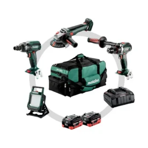Metabo 685209000 zestaw combo 18 V bs+ssw+wbq+bsa 2×10,0 Ah