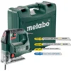 Metabo STEB 65 Quick Set wyrzynarka 450 W walizka 20 brzeszczotów Metabo STEB 65 Quick Set wyrzynarka 450 W walizka 20 brzeszczotów