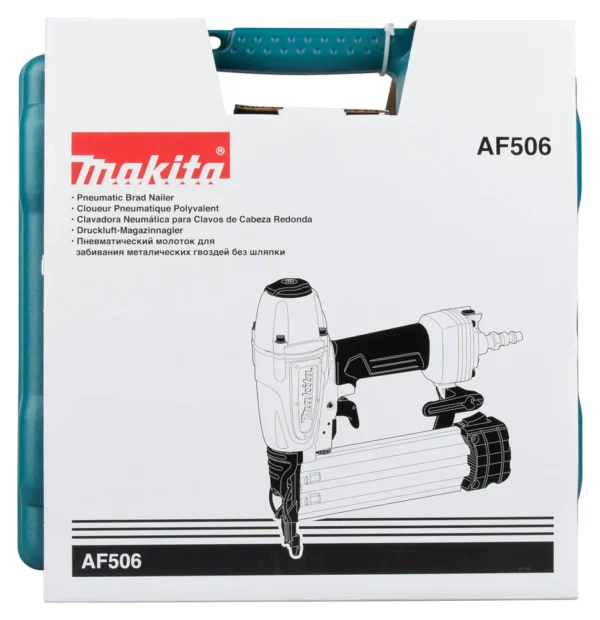 Makita AF506 gwoździarka pneumatyczna do gwoździ 15–50 mm