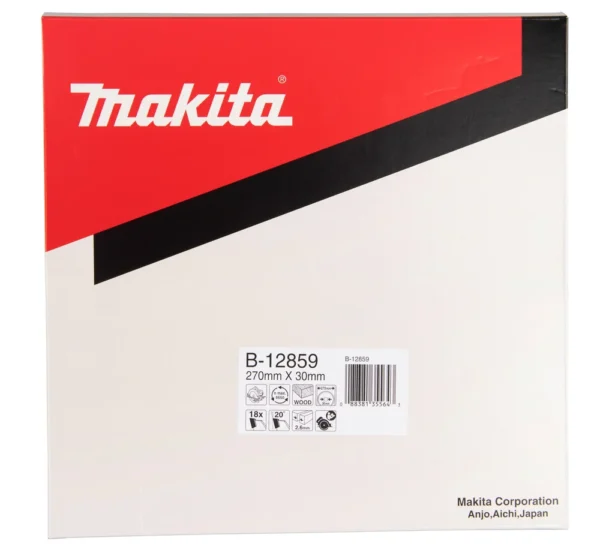 Makita B-12859 piła tarczowa 270×30× 18z