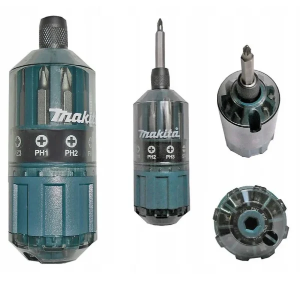 Makita B-28896 zestaw bitów 25 i 50 mm z uchwytem, 18 szt.