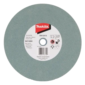 Makita B-51976 kamień SZLIF.GC120H 205×19×15,88 mm