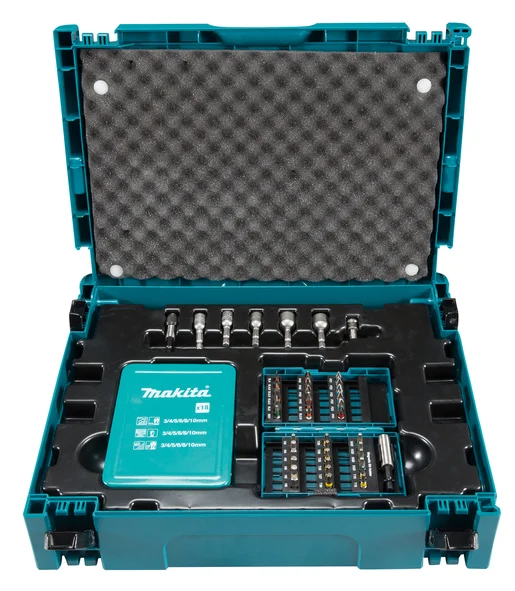 Makita B-53908 zestaw wierteł i bitów 62SZT. MAKPAC Makita B-53908 zestaw wierteł i bitów 62SZT. MAKPAC