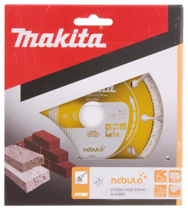 Makita B-53992 tarcza diamentowa 125×22,23 mm segmentowa (na sucho) beton
