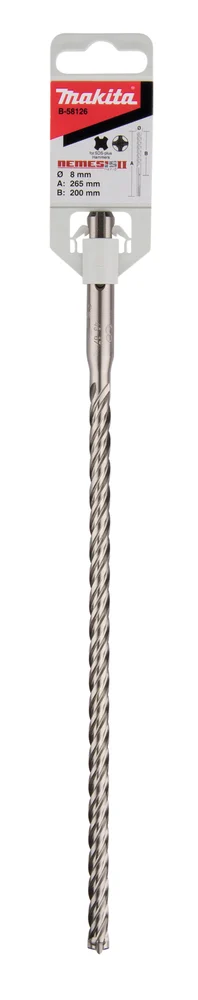 Makita B-58126 wiertło SDS NEMESIS"2" 8×265 mm
