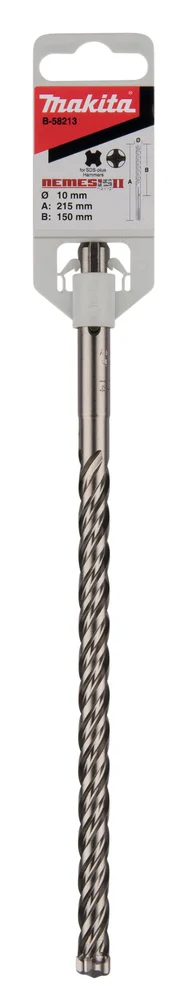 Makita B-58213 wiertło SDS NEMESIS"2" 10×215 mm Makita B-58213 wiertło SDS NEMESIS"2" 10×215 mm