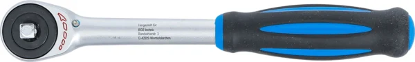 BGS 105 grzechotka dwustronna z rękojeścią obrotową, 6,3 mm (1/4")
