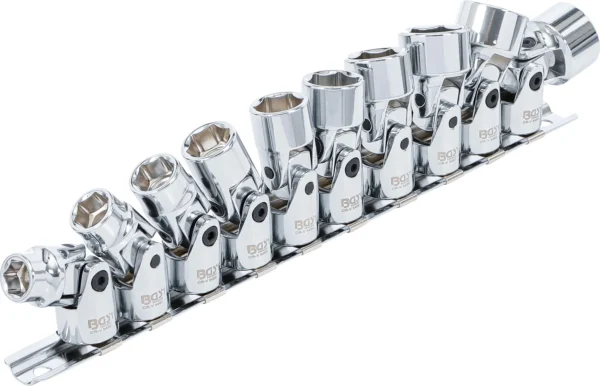 BGS 205 nasadka sześciokątna do przegubu Cardana, 10 mm (3/8"), 10–19 mm, 10 szt.
