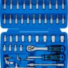 BGS 2146 zestaw kluczy nasadowych, napęd 6,3 mm (1/4"), 46 szt.